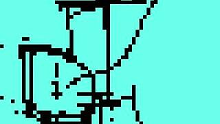 Testing my creativity with a pixel art of oral sex