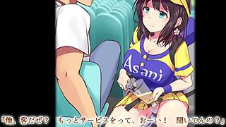 Seduction of a beer salesgirl