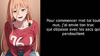 Hentai-themed oral and anal fun