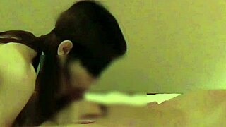 Ever seen a stunning woman in a Chinese dress work a handjob and blowjob to finish?