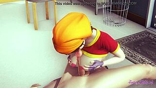 Unreal! Dragon Ball Hentai with POV Pan Boobjob and Wild Fucking in Anime Style!