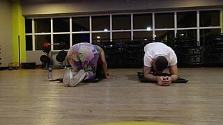 Work out pantyless for arousal