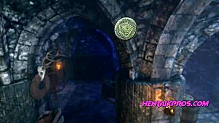 Succubus temptress seduces Ciri in 3D parody