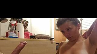 Teen performs oral for rent cash