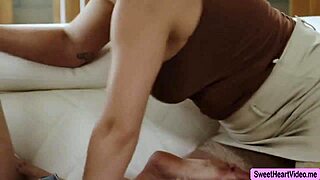 hot lesbians dive into a steamy threeway with wild passion