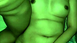 Shy office manager's secret: horny at night