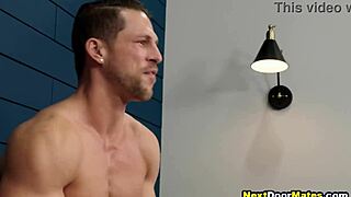 Muscle worship leads to passion