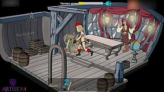 Pirate-themed 3D animated porn