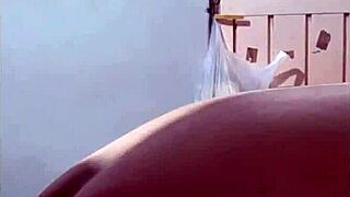 Horny housewife's steamy kitchen affair