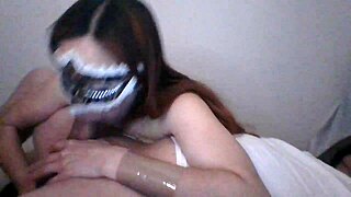 Deepthroat and pussy pounding video