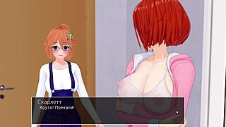 3D animated hentai with cowgirl sex and cunilingus