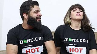 Intense anal sex with girlfriend