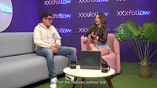 Lucky pipeboy gets Colombian slut