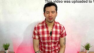 Hetero friend lets gay buddy suck his big cock