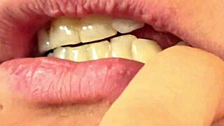 Gummy Bears Fill Fifi's Mouth