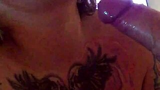 Native American slut gives head