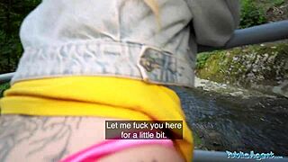 Public agent enjoys rough sex