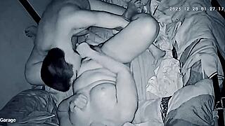 Asian couple tries cowgirl position
