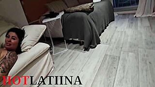 Argentinian MILF's first adult audition