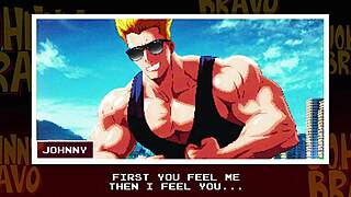 yo, Johnny Bravo’s got that big cock action in public, hentai style