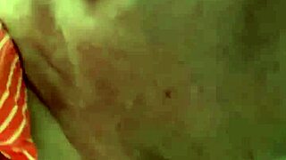 Gay blowjob action in the bathroom on Friday