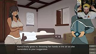 Korra goes wild in porn video