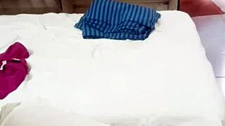 Slut gets messy with cum