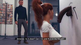 Redhead gets pounded by monster cock