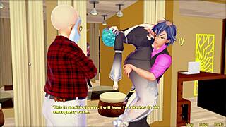Hentai video featuring big tits