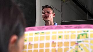 Hostel dorm turns into sex party