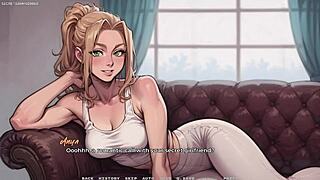 Interracial sex in 3D game