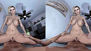 Hey, come see Aunt-in-law Marge in wild VR action!