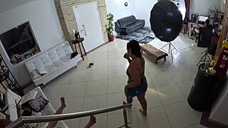 yo, dandara moraes debuts at ted's mansion with wild action