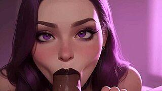 Ever Thought a Cute Gothic Girl Could Handle BBC POV in 3D Anime?