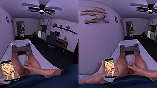 Hey, come see Aunt-in-law Marge in wild VR action!