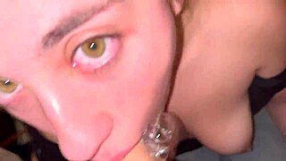Rough facefucking and ball licking