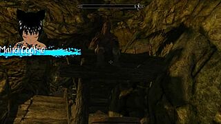3D cartoon Skyrim porn with big tits and assfucking action