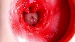 Redhead's oily solo seduction unfolds
