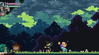 Bouncing witches in hentai fun