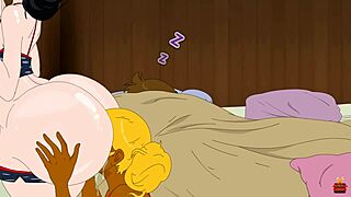 Cartoon porn with oral dominance