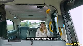 Hard cock in car sale