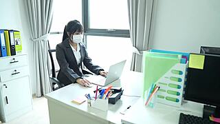 Boss seduces employees in office