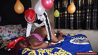 My Neighbor Invited Me for Lunch, But I Became Dessert. Weeks After New Year, She Sucked Me Dry Before Wild Sex.