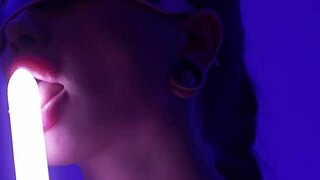 Brunette gets pissing and sucking scene