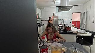 Why is Morganita filmed in the bath behind Ted's mansion scenes?