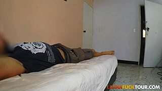 Petite latina teen gets a messy anal pounding
