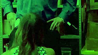 Asian Teen Shoplifter Saved by Petite Milf Stepmom