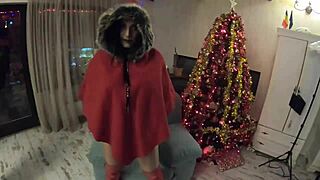 Man, Santa got me, a cheating milf slut, all worked up this year at MilfyCalla!