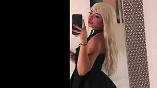 Latina casting features thick goth with big booty in cosplay, sucking a huge cock hard.