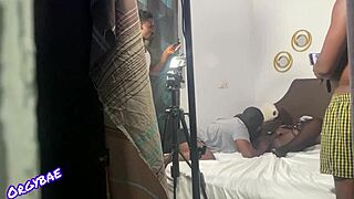 hey, wanna see what goes down behind the scenes at a wild milf shoot?